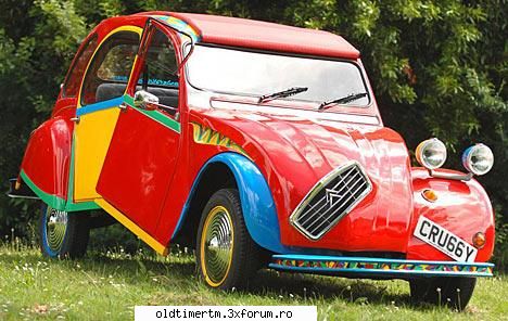 tuning mioritic citroen 2cv picassose pare omul chiar circula strada