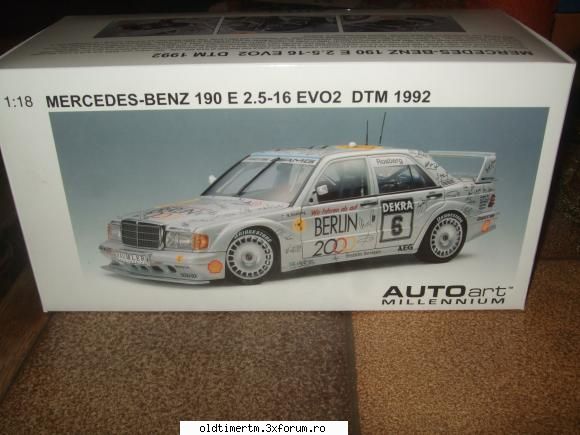 machete auto sau moto mercedes 190 2.5-16v evo dtm 1992 Participant la intalniri