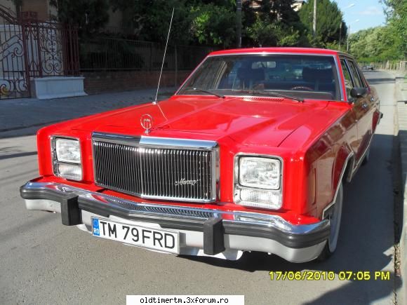 1979 ford mercury monarch ...in romania este singura. mai are doar sora geamana ford granada Fondator Banat Auto Retro Club