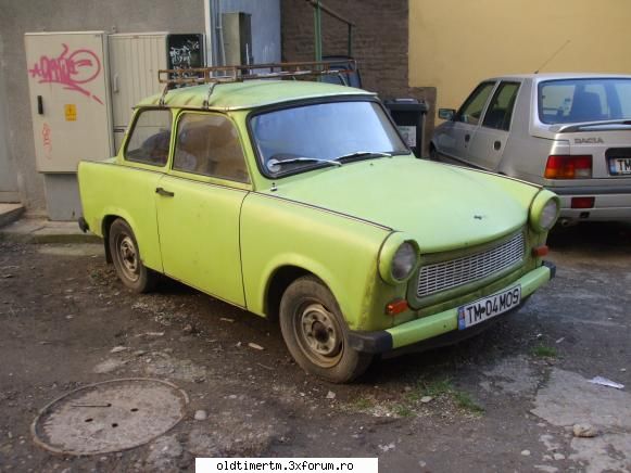 clasice vazute strazile din timisoara trabant Fondator Old Timer Club