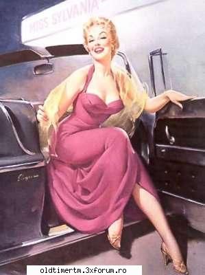 pin-ups and classic car's