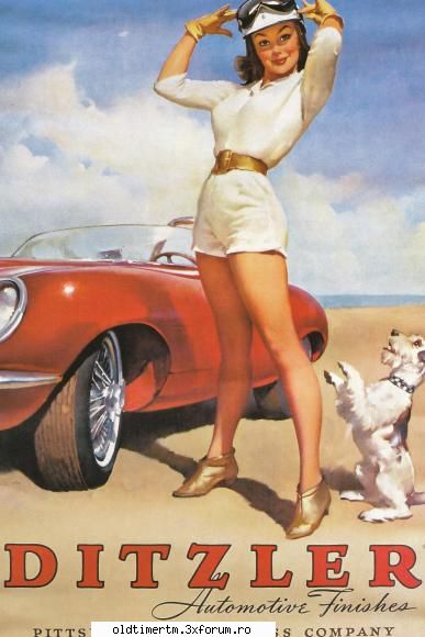 pin-ups and classic car's