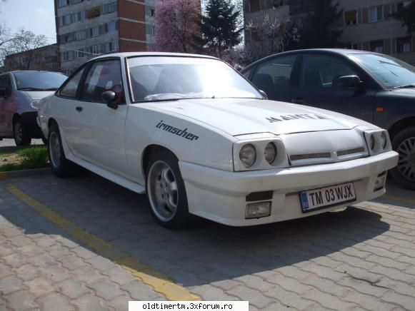 clasice vazute strazile din timisoara opel manta Fondator Old Timer Club