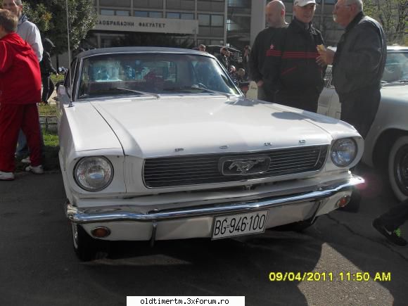 romania belgrad 09.04.2011 mustang Fondator Banat Auto Retro Club