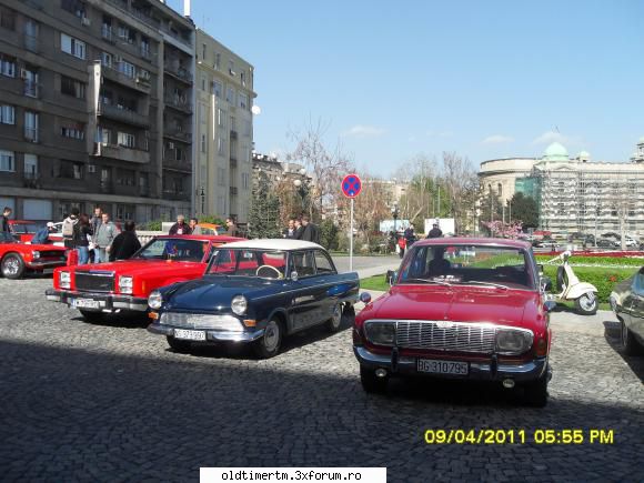 romania belgrad 09.04.2011 fata Fondator Banat Auto Retro Club