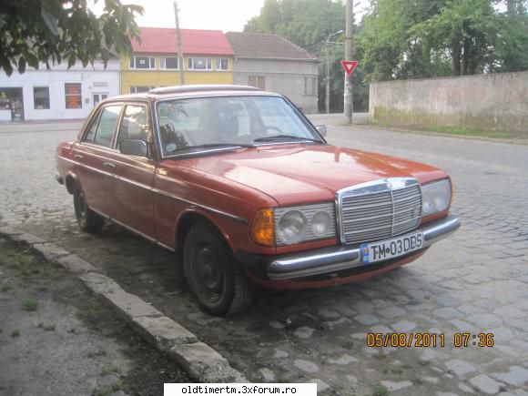 prin lugoj ajuns acolo ...incepem mercedes w123