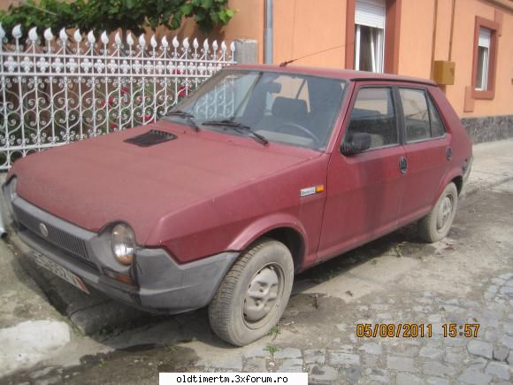 prin lugoj fiat ritmo cam rare aceste masini