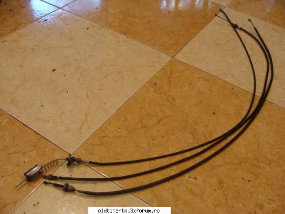 restaurare hoinar cabluri frana fata, ambreiaj, gasit cam greu originale intacte