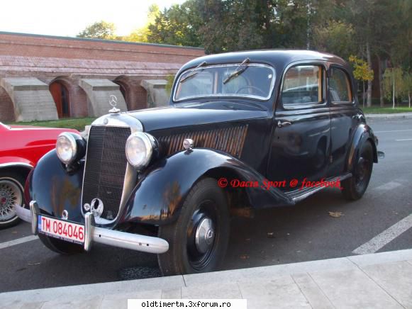 retro parada toamnei 2012 1939 mercedes 170b
