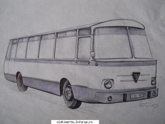 desene masini numai autobuz