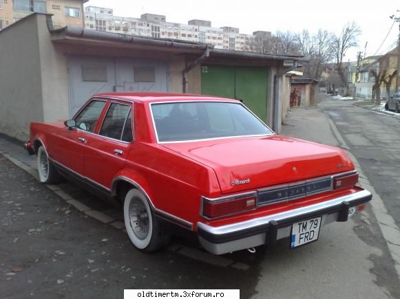 1979 Ford Mercury Monarch - barele mele sunt cromate doar ca sunt date cu - SA NE CUNOASTEM
