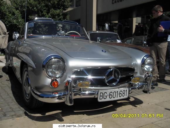 Am reprezentat Romania la BELGRAD - - Mercedes 190 SL - EVENIMENTE IN TARA