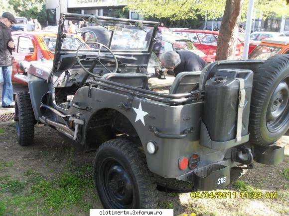 Am reprezentat Romania la BELGRAD - - un Jeep din cele trei venite - EVENIMENTE IN TARA