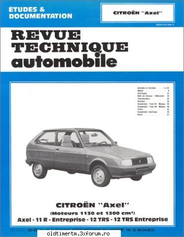 Carti despre Oltcit - gasit pe net REVUE TECHNIQUE AUTOMOBILE despre - OLTCIT