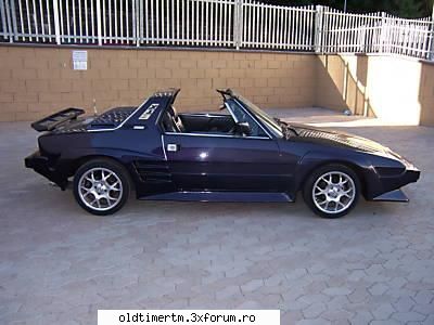 Cine suntem - Prezentarea mea. Detin un Bertone X1/9, masina - SA NE CUNOASTEM