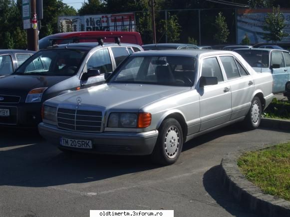 Clasice vazute pe strazile din Timisoara - am gasit si 2 Mercedes w126 foarte frumoase - UNIVERSUL CLASICELOR