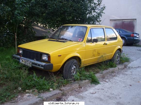 Clasice vazute pe strazile din Timisoara - VW Golf 1 Rabbit - UNIVERSUL CLASICELOR