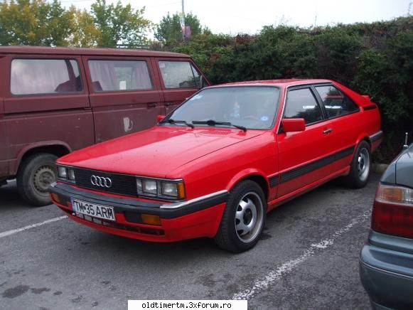 Clasice vazute pe strazile din Timisoara - Audi Coupe foarte frumos - UNIVERSUL CLASICELOR