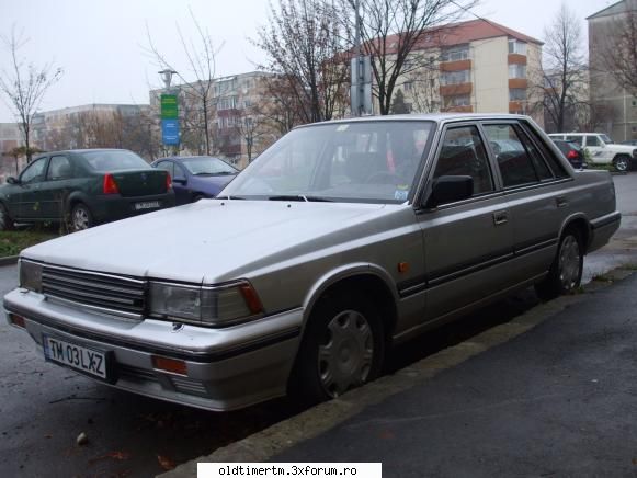 Clasice vazute pe strazile din Timisoara - am mai gasit un Nissan Laurel - UNIVERSUL CLASICELOR