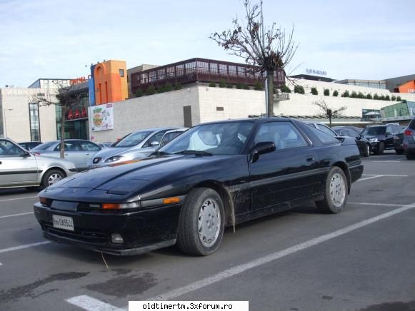 Clasice vazute pe strazile din Timisoara - o japoneza frumoasa Toyota Supra parca era - UNIVERSUL CLASICELOR