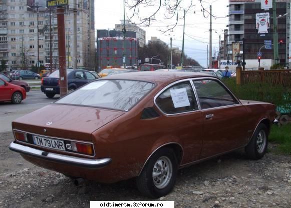 Clasice vazute pe strazile din Timisoara - sau despre acest Opel? - UNIVERSUL CLASICELOR