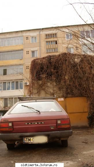 Clasice vazute pe strazile din Timisoara - un datsun cherry care din pacate nu mai - UNIVERSUL CLASICELOR