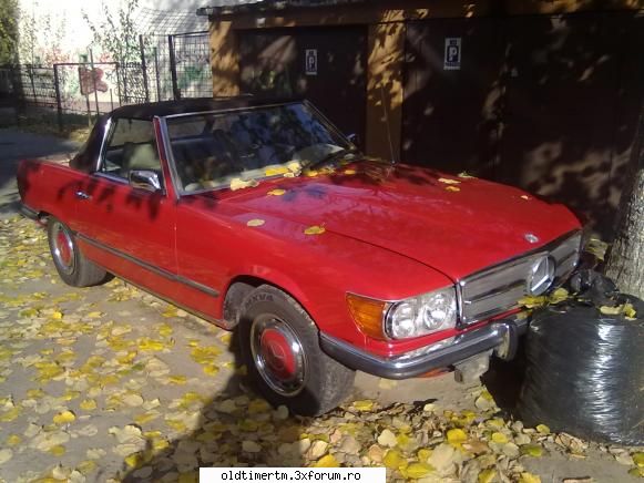 Clasice vazute pe strazile din Timisoara - Mercedes 450 SL - UNIVERSUL CLASICELOR