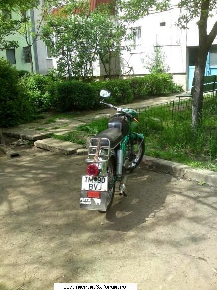 Clasice vazute pe strazile din Timisoara - Locul unde a fost oprita motoreta aceasta - UNIVERSUL CLASICELOR