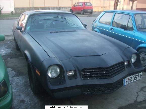 Clasice vazute pe strazile din Timisoara - Camaro din 79,motor de 4.8.Masina e a unui - UNIVERSUL CLASICELOR