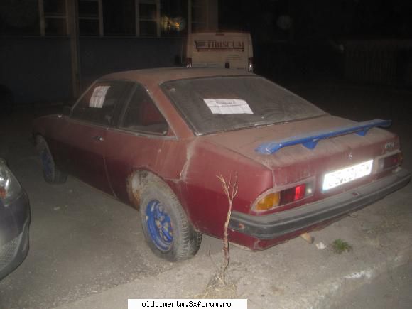 Cumpar Renault Fuego sau Opel Manta - am trecut azi-noapte pe acolo si am lipit - VANZARI/CUMPARARI AUTO/MOTO