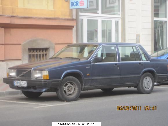 De prin Lugoj - un Volvo 740 GLE...is destul de rare..am vazut - UNIVERSUL CLASICELOR