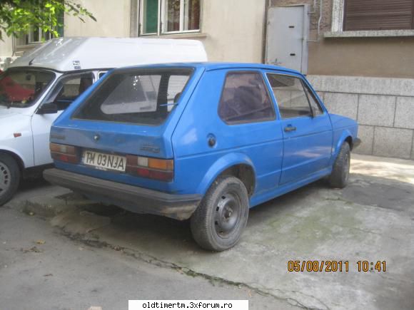 De prin Lugoj - si pe langa Skoda...VW Golf 1 - UNIVERSUL CLASICELOR