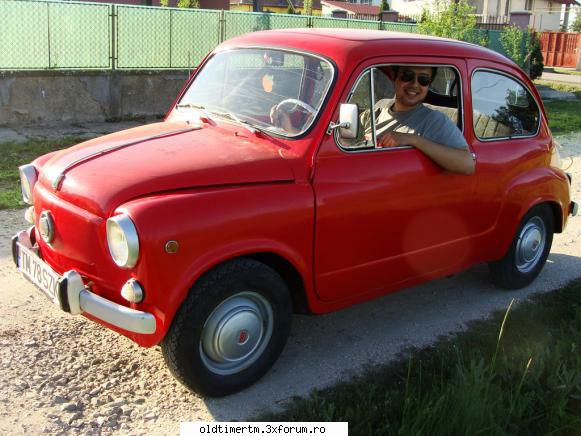 FIAT-ul 600 al lui Marczello - Sunt foarte multumit de cum se simte masina si de - RESTAURARI
