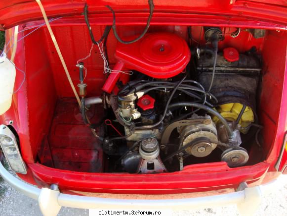 FIAT-ul 600 al lui Marczello - am curatat carburatorul si pompa de benzina ca sa - RESTAURARI