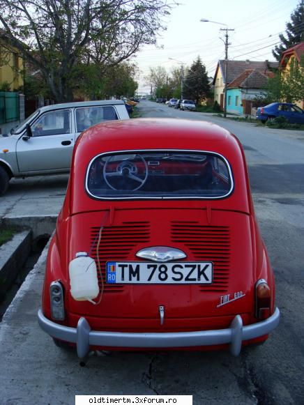 FIAT-ul 600 al lui Marczello - ce mai trebuie rezolvat: - nu merge caldura - nu - RESTAURARI
