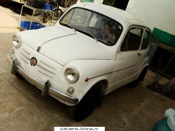 FIAT-ul 600 al lui Marczello - Am achizitionat un FIAT 600 de piese. Starea este - RESTAURARI
