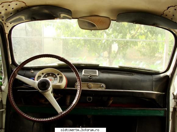 FIAT-ul 600 al lui Marczello - husa aia de volan e "da bomb"! - RESTAURARI