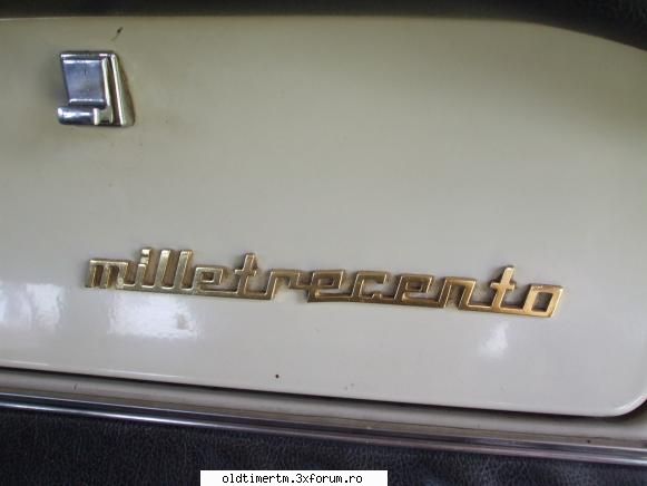 Fiat 1300 - dragos ieri am vazut un milletrecento perfect - SA NE CUNOASTEM