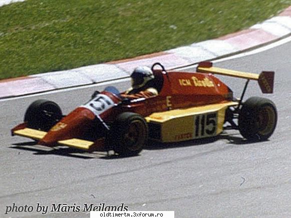 Formula Easter TG86 - #115 Tiberiu Gedeon - Circuit RIGA / 1988 Foto - RESTAURARI