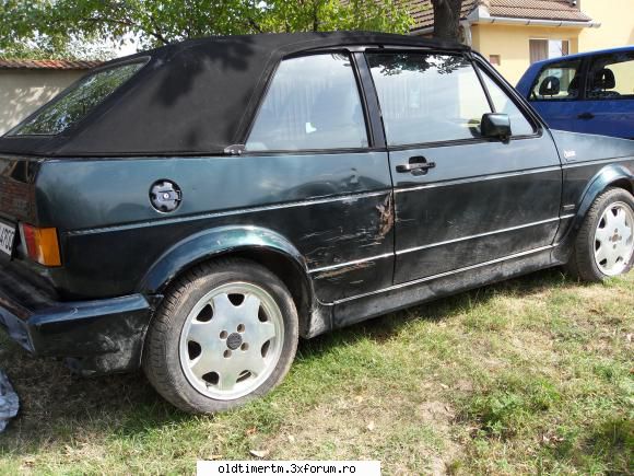 Golf 1 Cabrio - Aripa dreapta spate sifonata - RESTAURARI