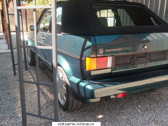 Golf 1 Cabrio - pavel blondu - RESTAURARI