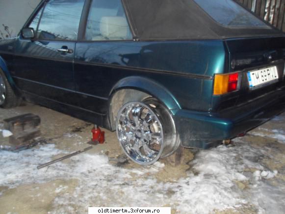 Golf 1 Cabrio - Si cu jatele care intentionez sa le pun,doar ca - RESTAURARI