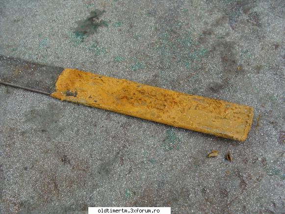 Inlaturarea ruginei prin electroliza - electrod oxidat. depinzand de intensitatea - RESTAURARI