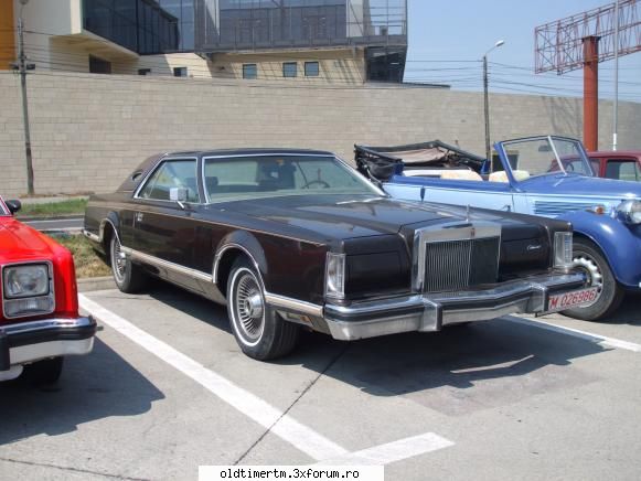Intalniri in Timisoara 2010 - si tot din 1979 Lincoln Continental la fel - INTALNIRI OLDTIMER CLUB TIMISOARA