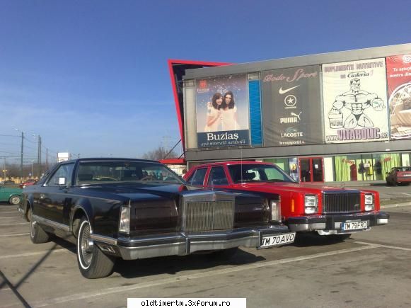 Intalniri in Timisoara 2010 - 1978 LINCOLN Continental Mark V & 1979 - INTALNIRI OLDTIMER CLUB TIMISOARA