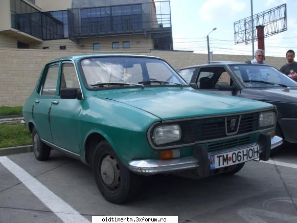 dacia 1300 din 1976 cu toate cromate la locul lor intalniri in timisoara 2010