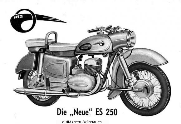 Istoric MZ ES "Gat de lup" - MZ ES 250 Doppelport - GENERAL