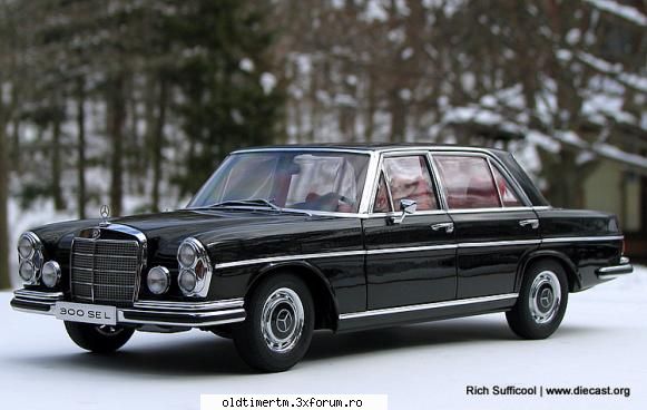 Machete auto sau moto . - azi a venit 1970 Mercedes-Benz 300SEL 1/18,Autoart - HOBBY
