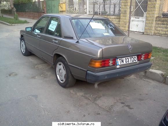 Mercedes 190 D - De vanzare Mercedes Benz 190 diesel din 1987. Mai - VANZARI/CUMPARARI AUTO/MOTO