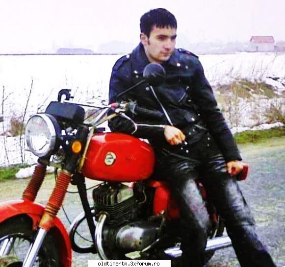 Motocicletele mele - O poza cu conducatorul - MOTOCICLETA MEA
